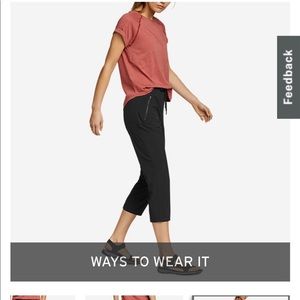 Adventure Capri from Eddie Bauer size small - NWT